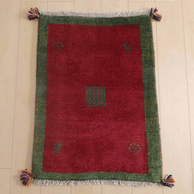 ギャッベ 88×65cm（BSS-61001）