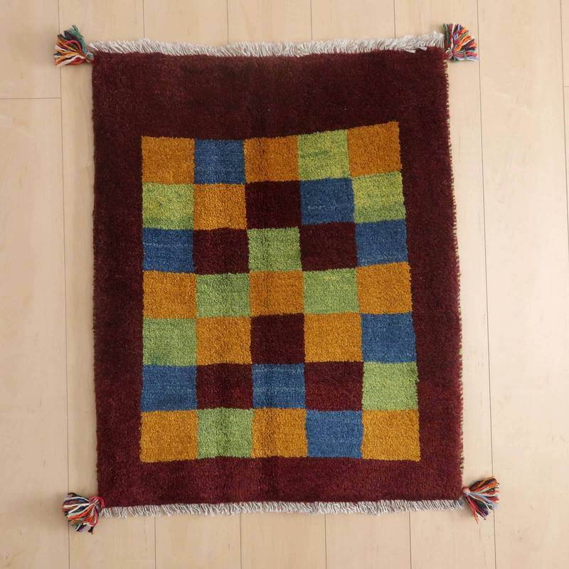 ギャッベ 81×65cm（BSS-66627）