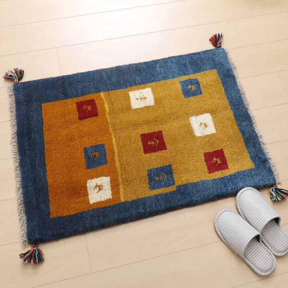 ギャッベ 91×64cm（BSS-61004）