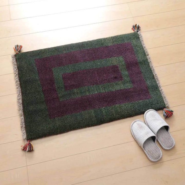 ギャッベ 88×62cm（BSS-64502）