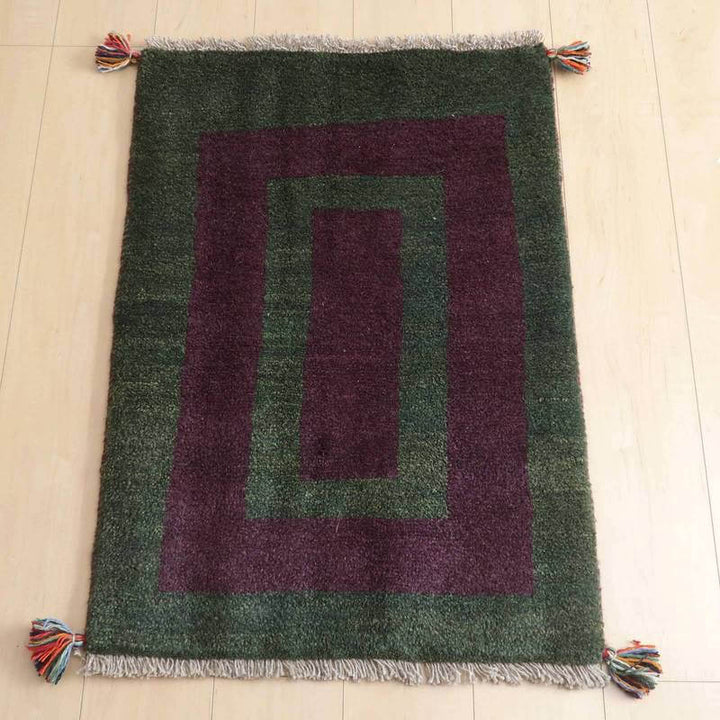 ギャッベ 88×62cm（BSS-64502）