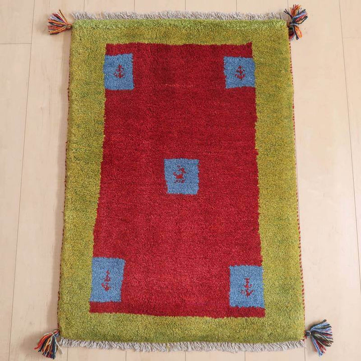 ギャッベ 89×63cm（BSS-62672）