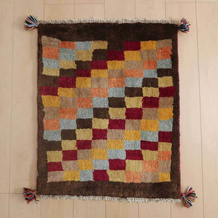 ギャッベ 82×67cm（BSS-56719）