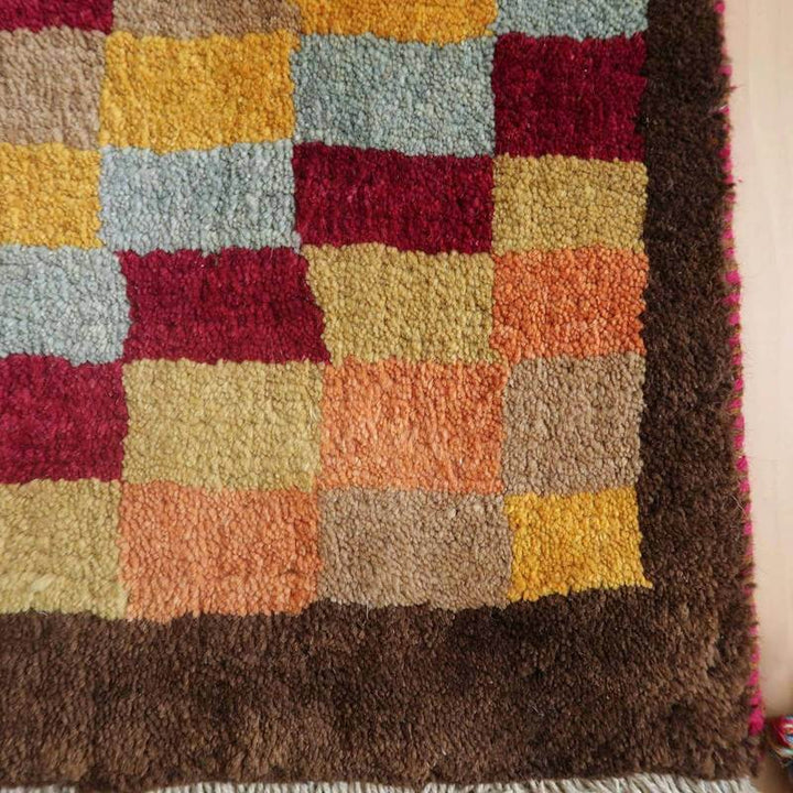 ギャッベ 82×67cm（BSS-56719）