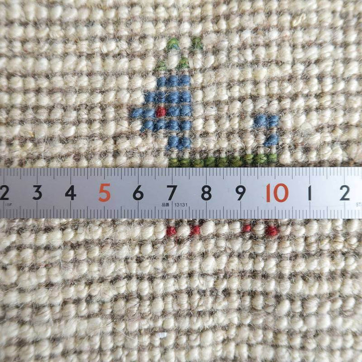 【セミオーダー受付中】  サイズ変更OK　カラー変更OK イラン　シラーズ産　ギャッベ 　（bx-10002）