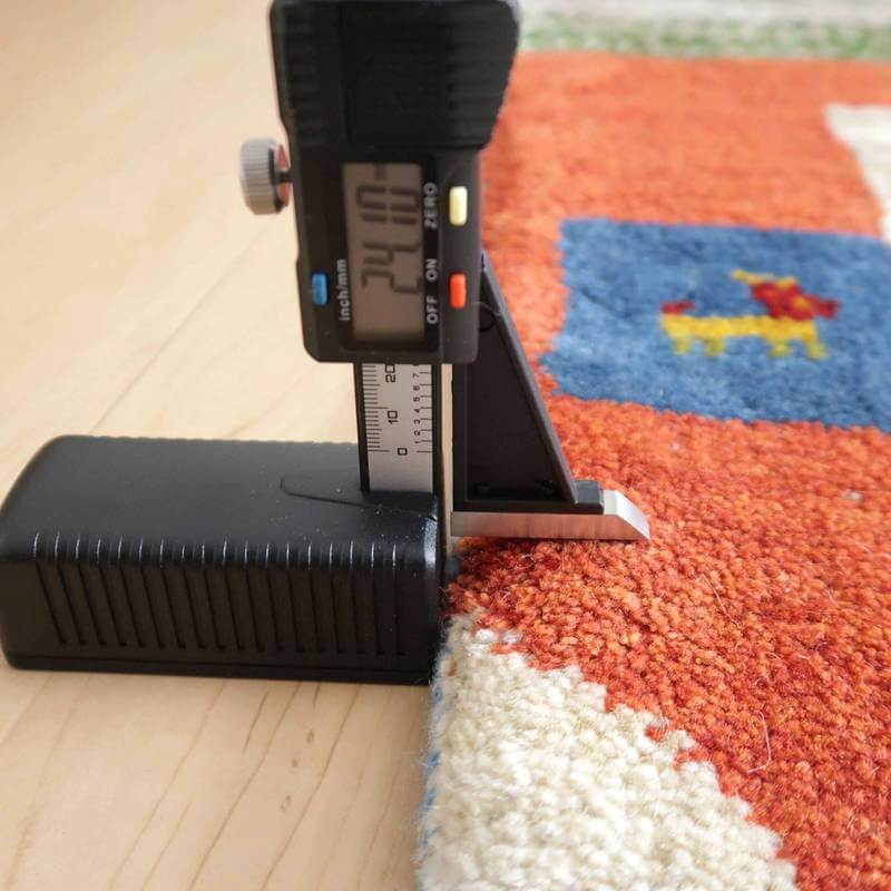 【セミオーダー受付中】  サイズ変更OK　カラー変更OK イラン　シラーズ産　ギャッベ 　（bx-10002）