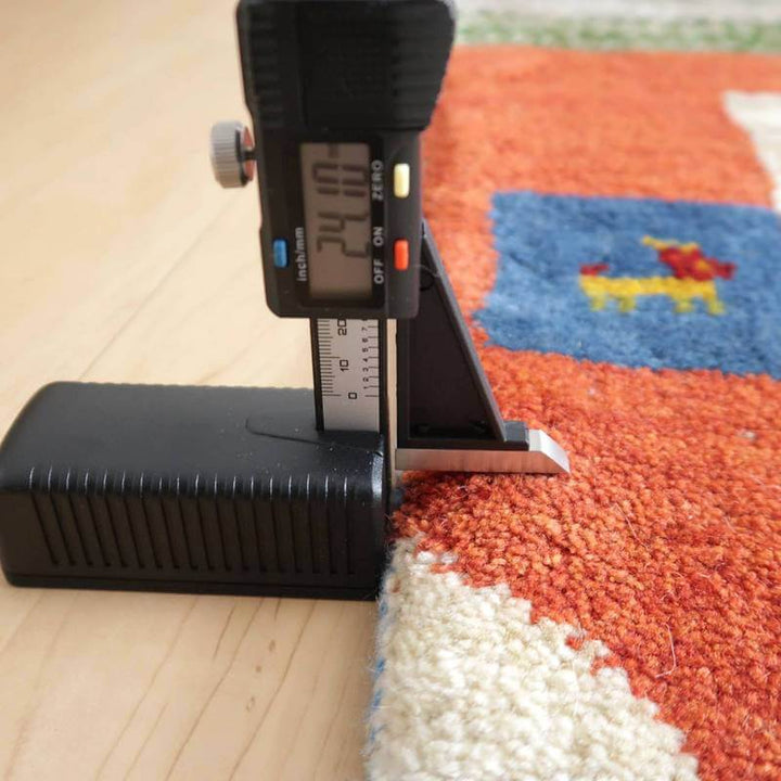 【セミオーダー受付中】  サイズ変更OK　カラー変更OK イラン　シラーズ産　ギャッベ 　（bx-10002）