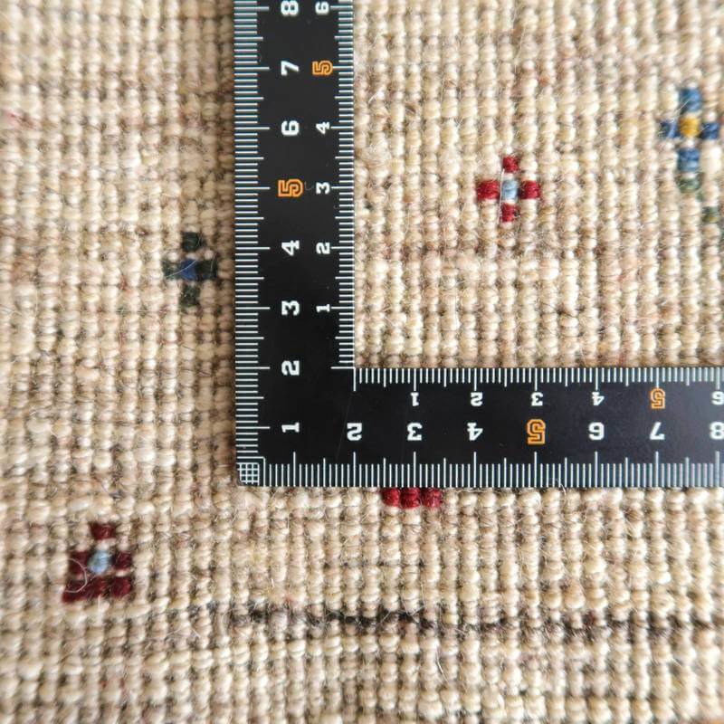 【セミオーダー受付中】  サイズ変更OK　カラー変更OK イラン　シラーズ産　ギャッベ 　（bx-10409）