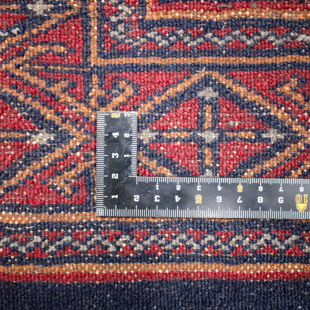 インド絨毯　ジャルダール柄　190×122cm（FL-13286）