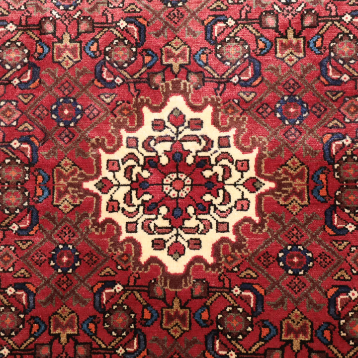 ペルシャ絨毯　ホセインアバド産　メダリオン柄　209×132cm（FL-13287）
