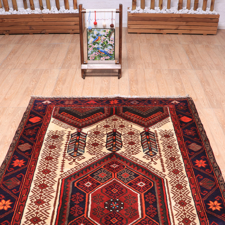 ペルシャ絨毯（イラン産）ザンジャン　196×123cm（FL-70139）
