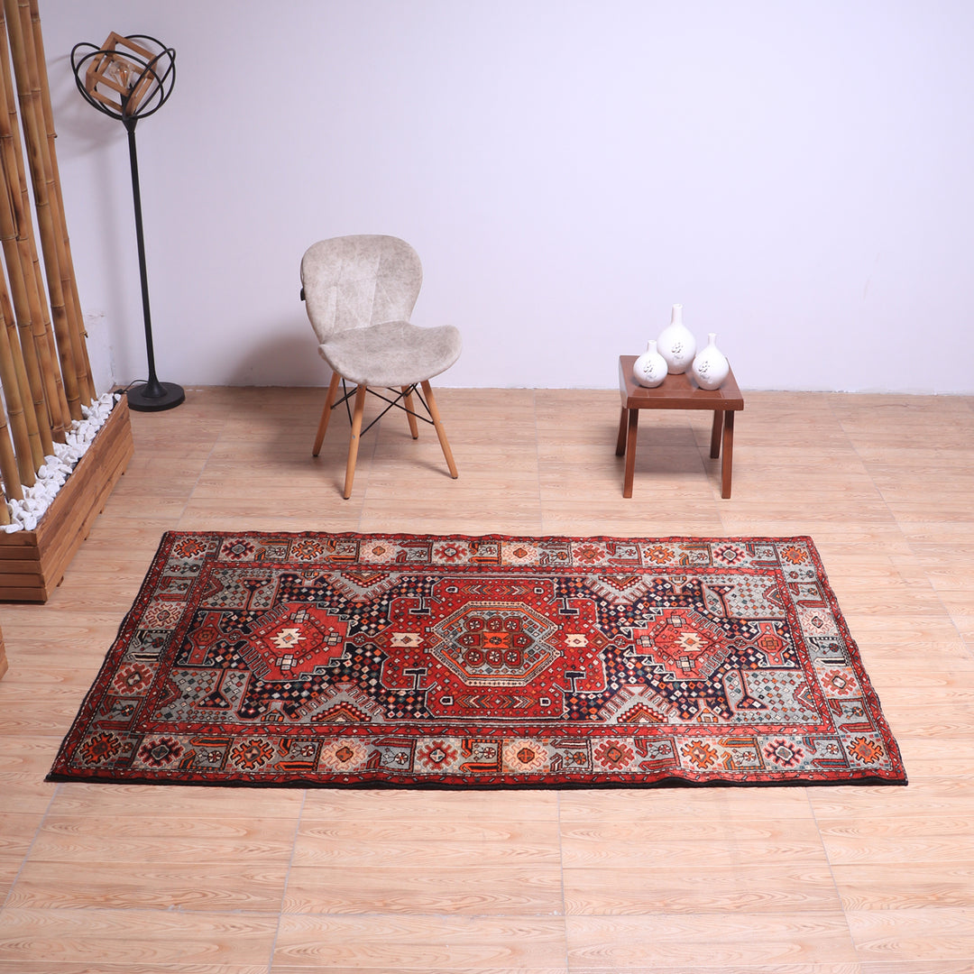 ペルシャ絨毯（イラン産）ハマダン　208×120cm（FL-70140）