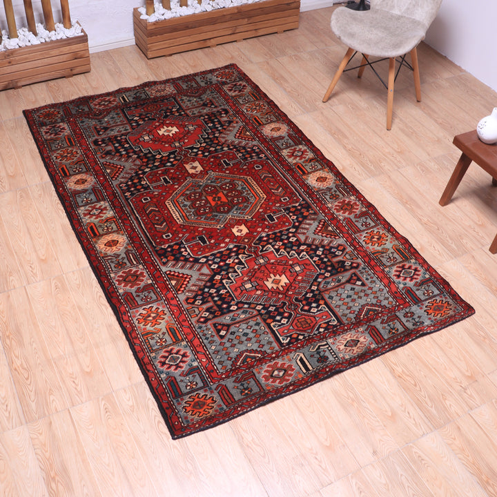 ペルシャ絨毯（イラン産）ハマダン　208×120cm（FL-70140）
