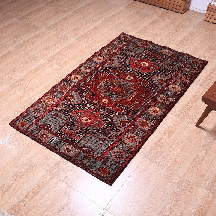 ペルシャ絨毯（イラン産）ハマダン　208×120cm（FL-70140）