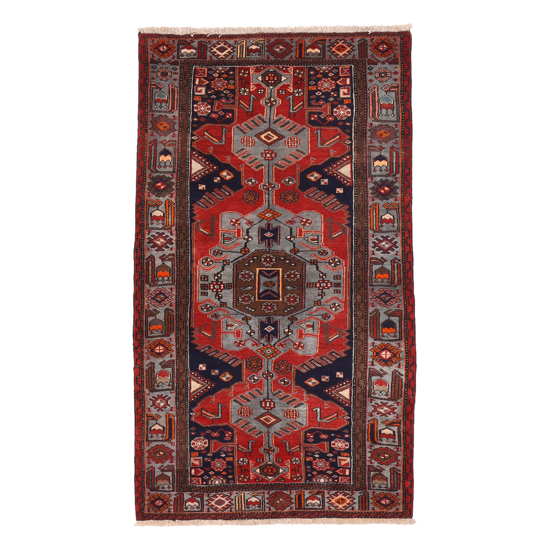 ペルシャ絨毯（イラン産）ハマダン　223×128cm（FL-70143）