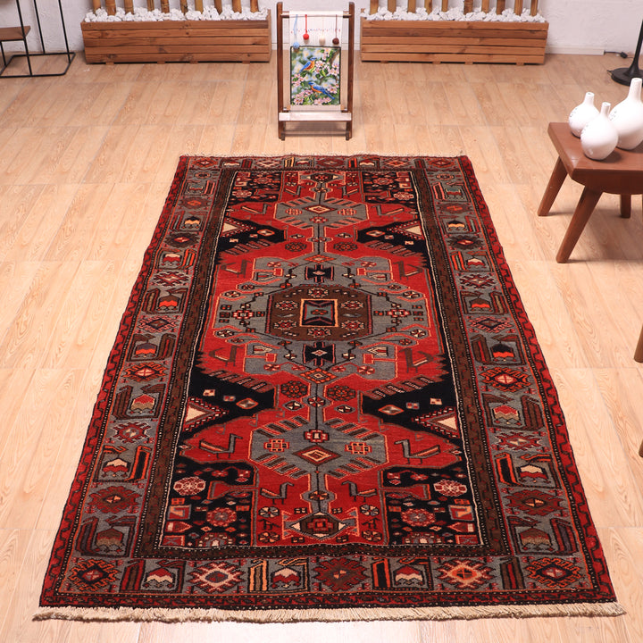 ペルシャ絨毯（イラン産）ハマダン　223×128cm（FL-70143）