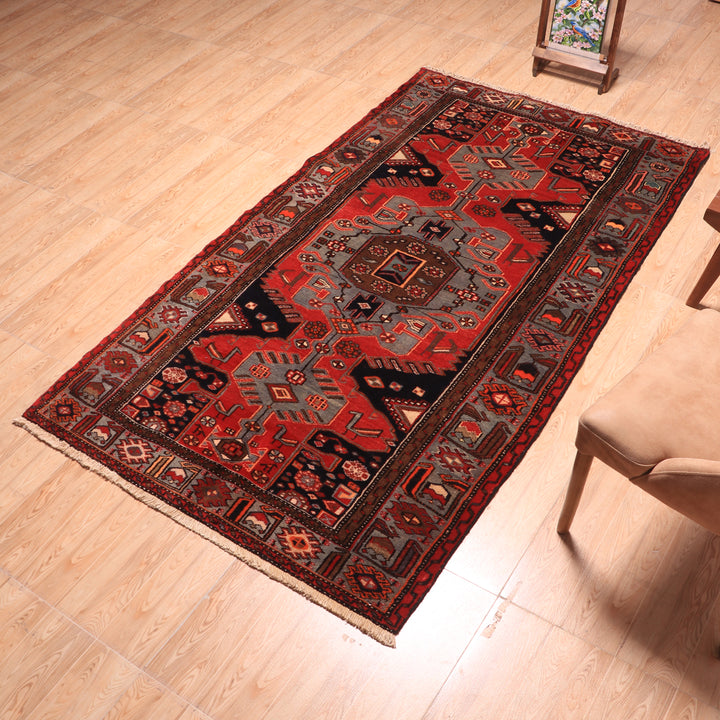 ペルシャ絨毯（イラン産）ハマダン　223×128cm（FL-70143）