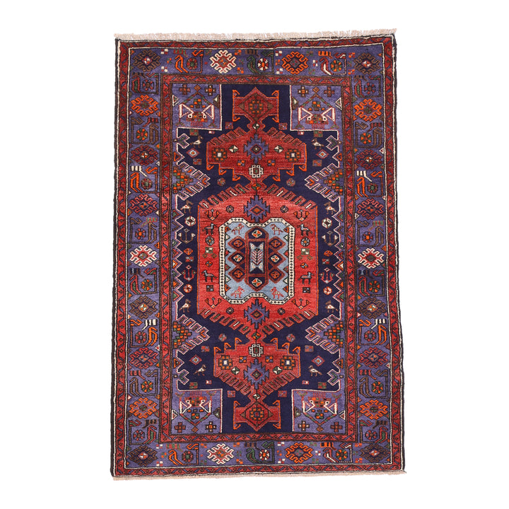 ペルシャ絨毯（イラン産）ハマダン　199×130cm（FL-70144）