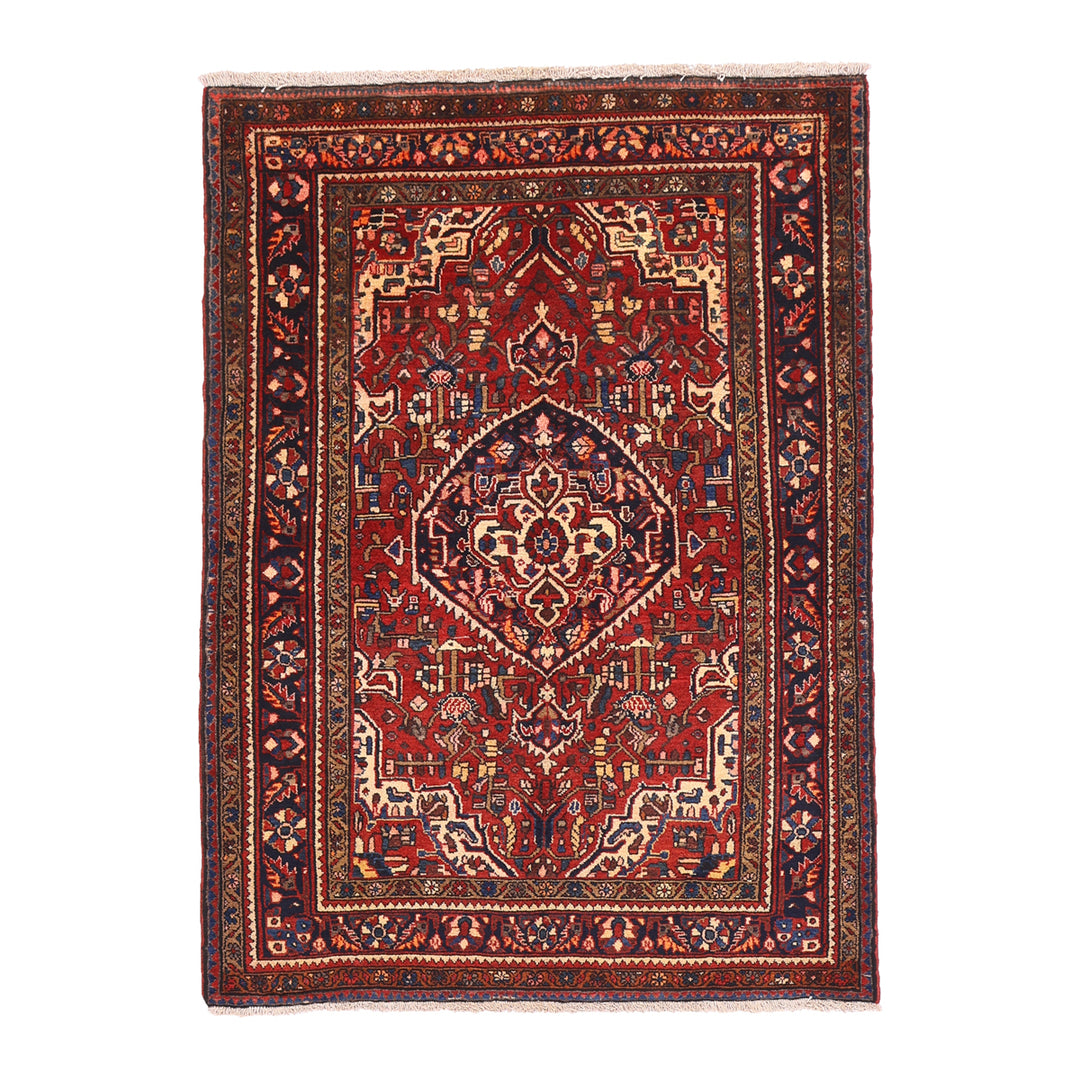 ペルシャ絨毯（イラン産）ホセインアバッド　190×138cm（FL-70145）