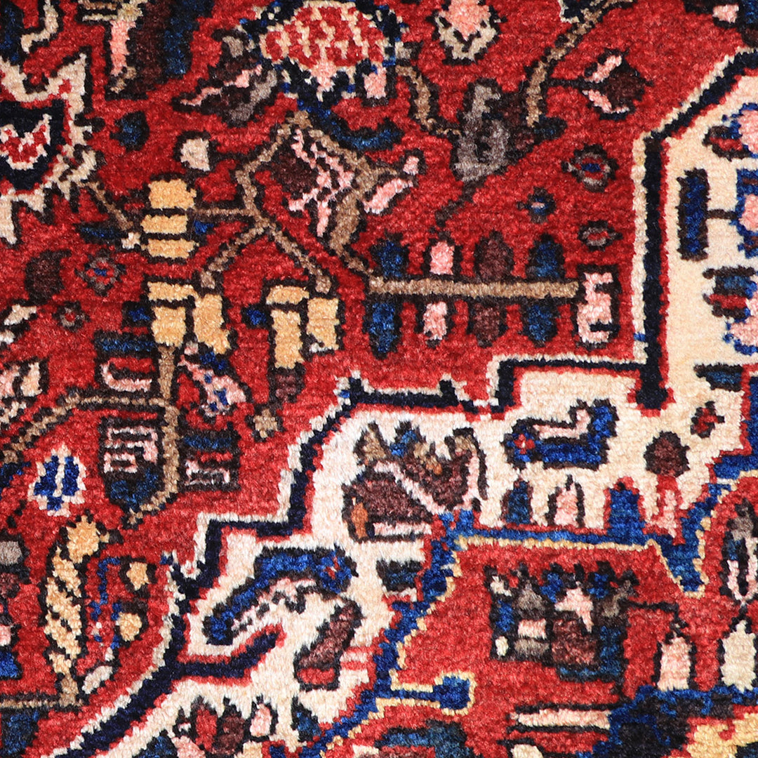 ペルシャ絨毯（イラン産）ホセインアバッド　190×138cm（FL-70145）