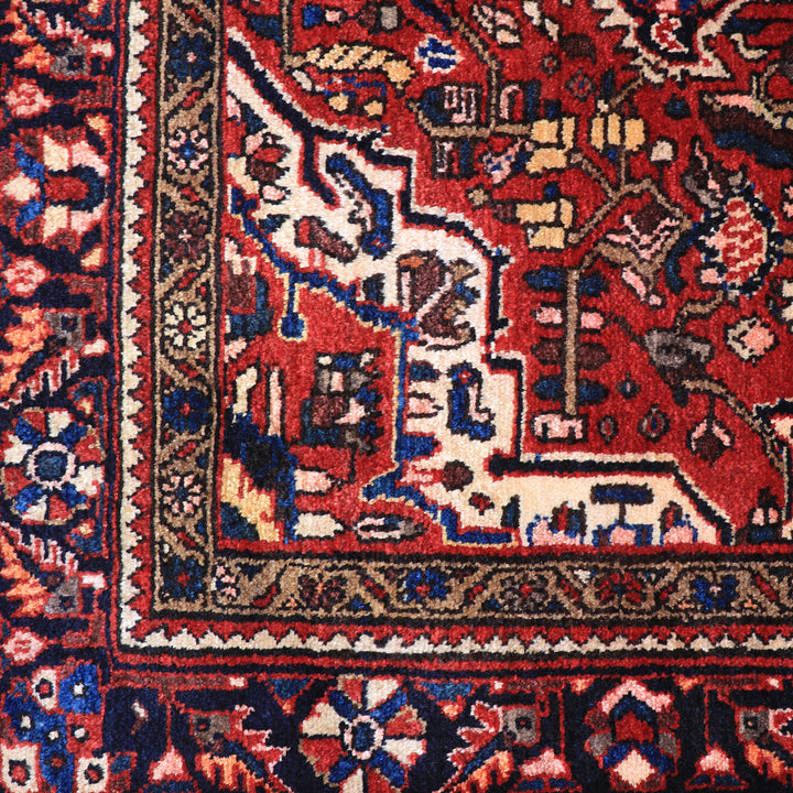 ペルシャ絨毯（イラン産）ホセインアバッド　190×138cm（FL-70145）