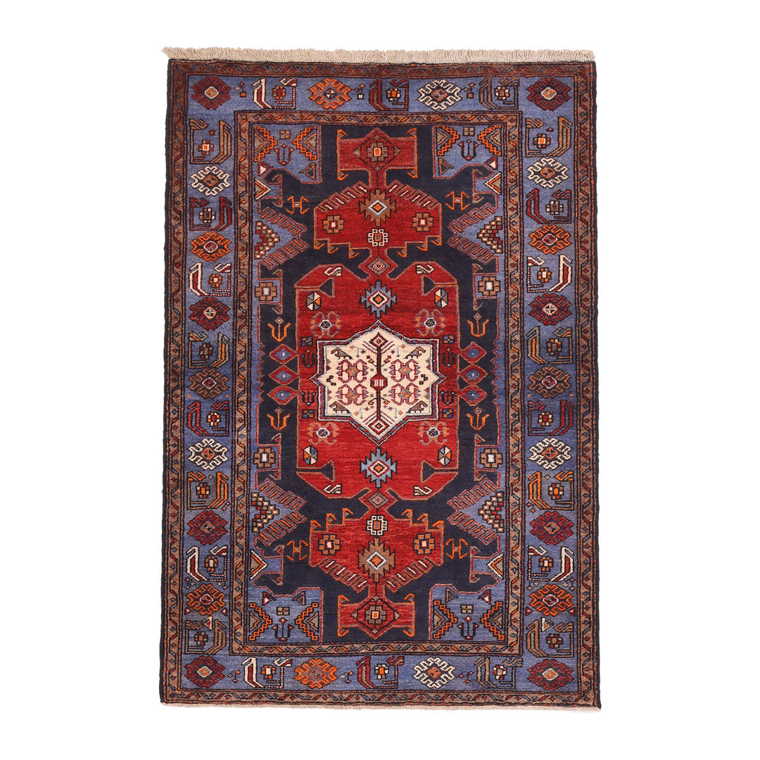 ペルシャ絨毯（イラン産）ハマダン　199×134cm（FL-70147）