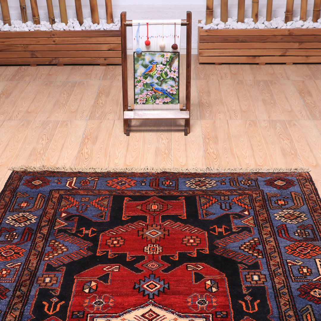 ペルシャ絨毯（イラン産）ハマダン　199×134cm（FL-70147）