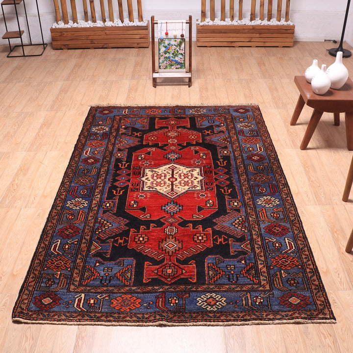 ペルシャ絨毯（イラン産）ハマダン　199×134cm（FL-70147）