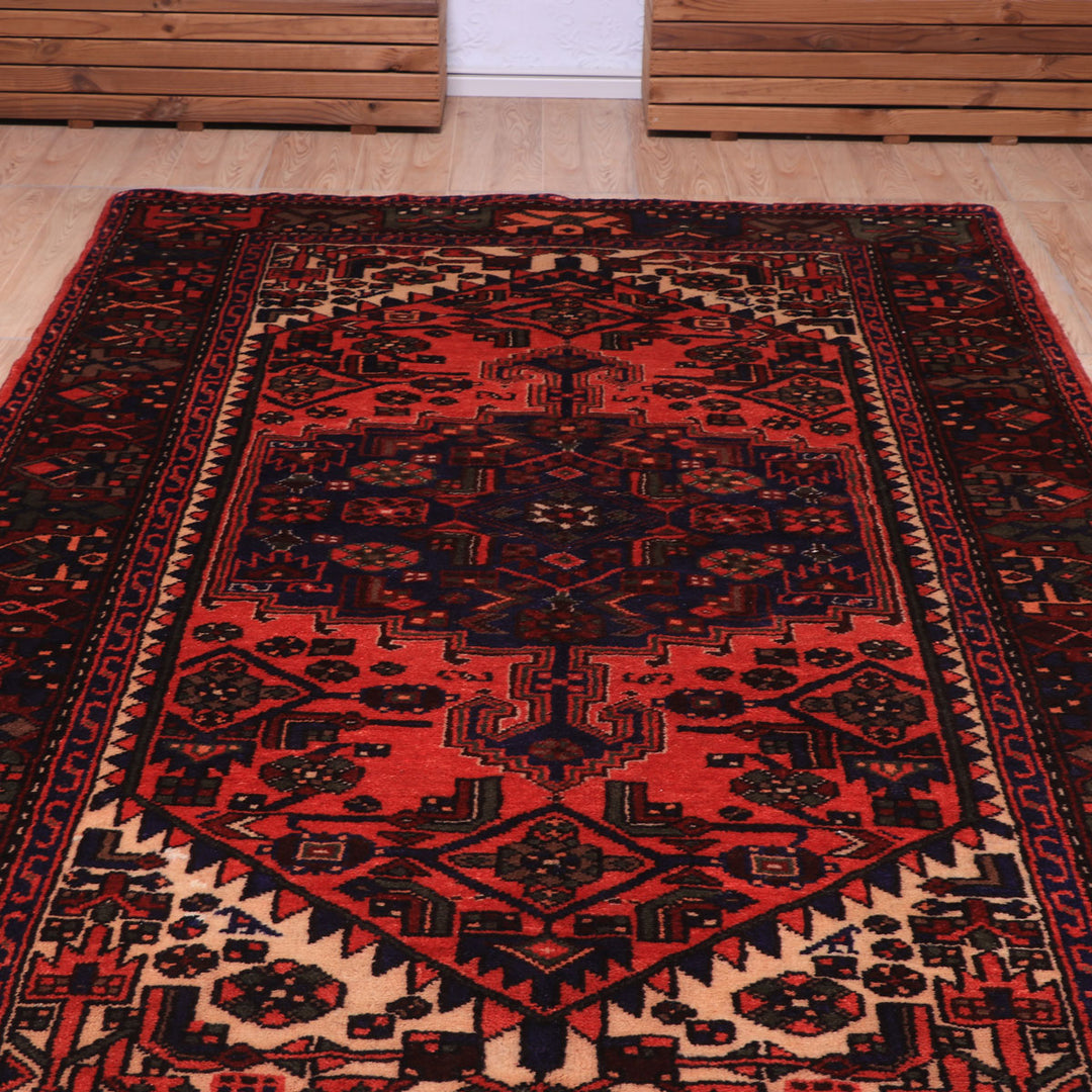 ペルシャ絨毯（イラン産）ハマダン　206×136cm（FL-70148）