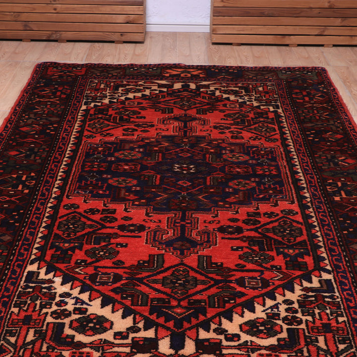 ペルシャ絨毯（イラン産）ハマダン　206×136cm（FL-70148）