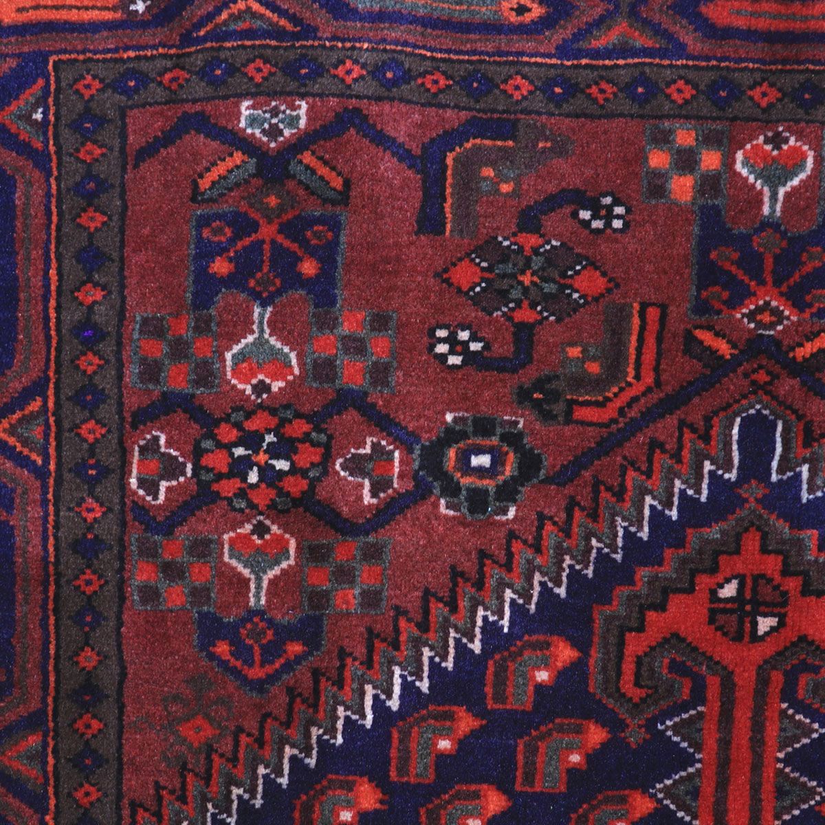 ペルシャ絨毯 (ハマダン) 204×129cm（FL-70149） – ギャッベ＆ペルシャ