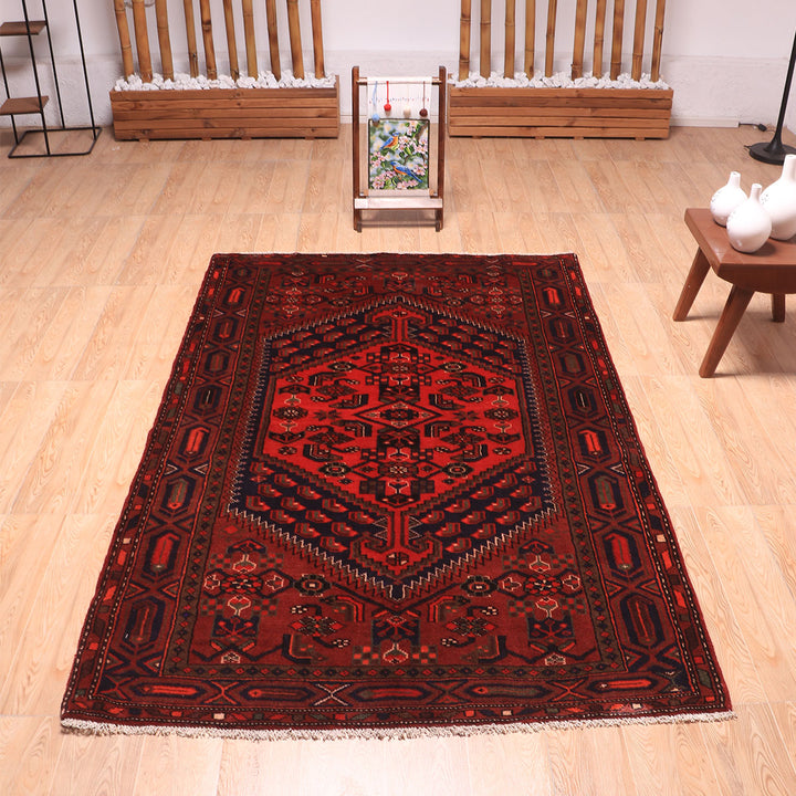 ペルシャ絨毯（イラン産）ハマダン　204×129cm（FL-70149）