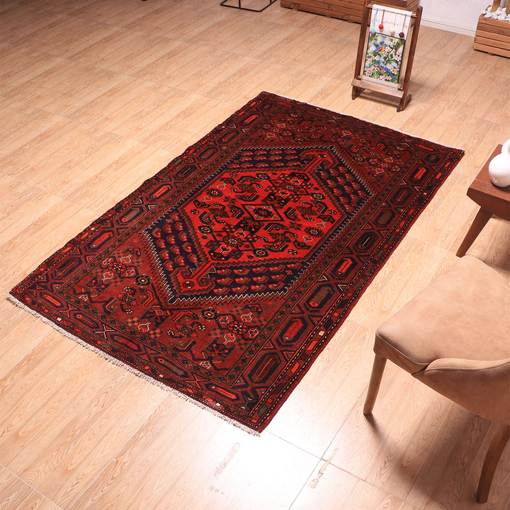 ペルシャ絨毯（イラン産）ハマダン　204×129cm（FL-70149）