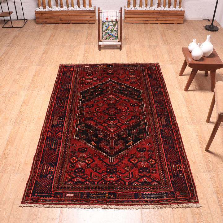 ペルシャ絨毯（イラン産）ハマダン　211×132cm（FL-70152）