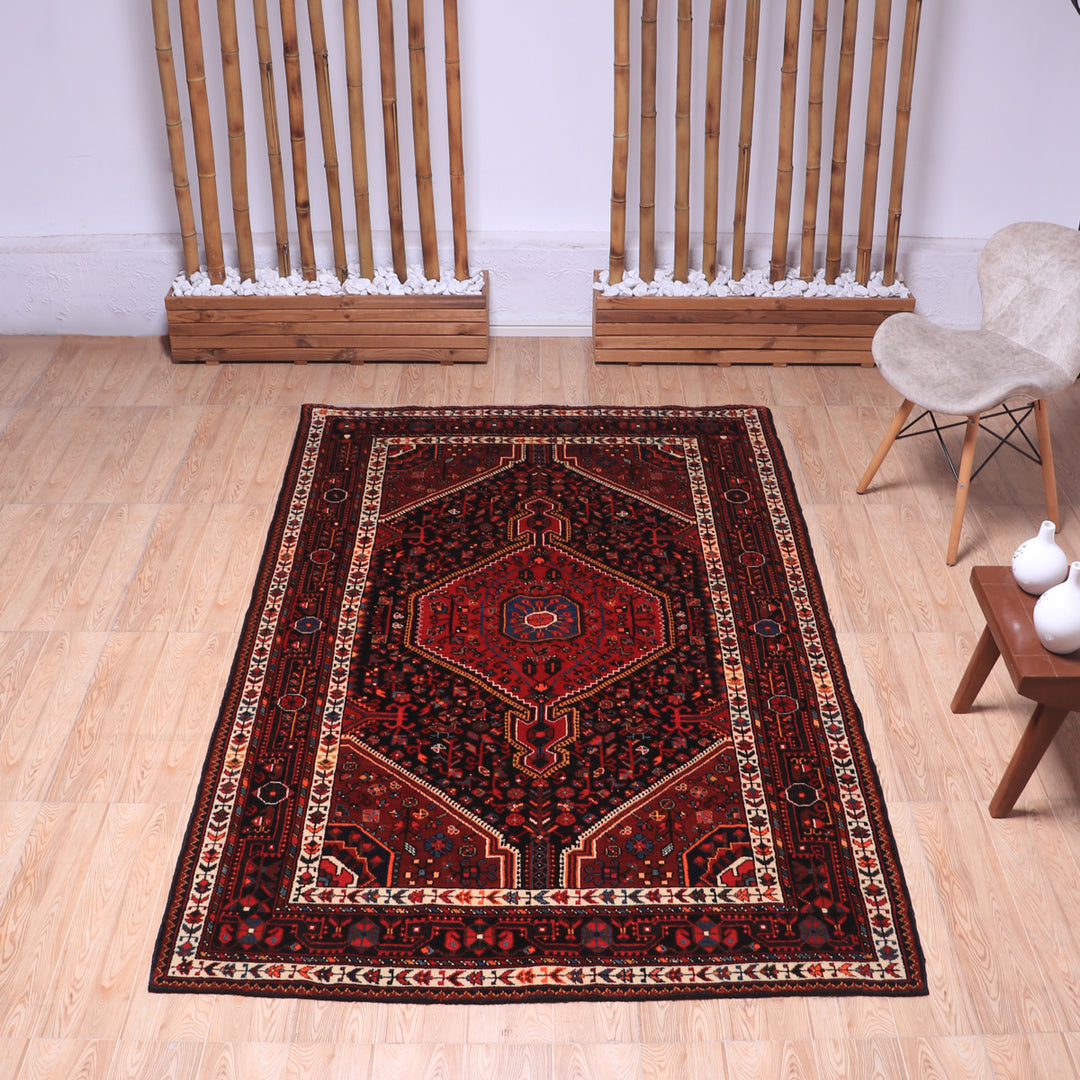 ペルシャ絨毯（イラン産）トゥイセルカーン　229×141cm（FL-70153）