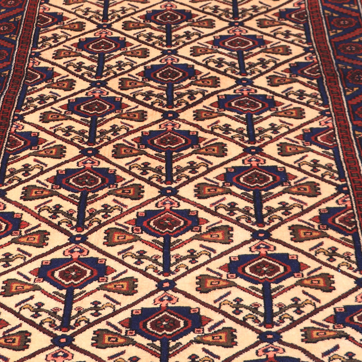 ペルシャ絨毯（イラン産）コリアイ　392×94cm（FL-70155）
