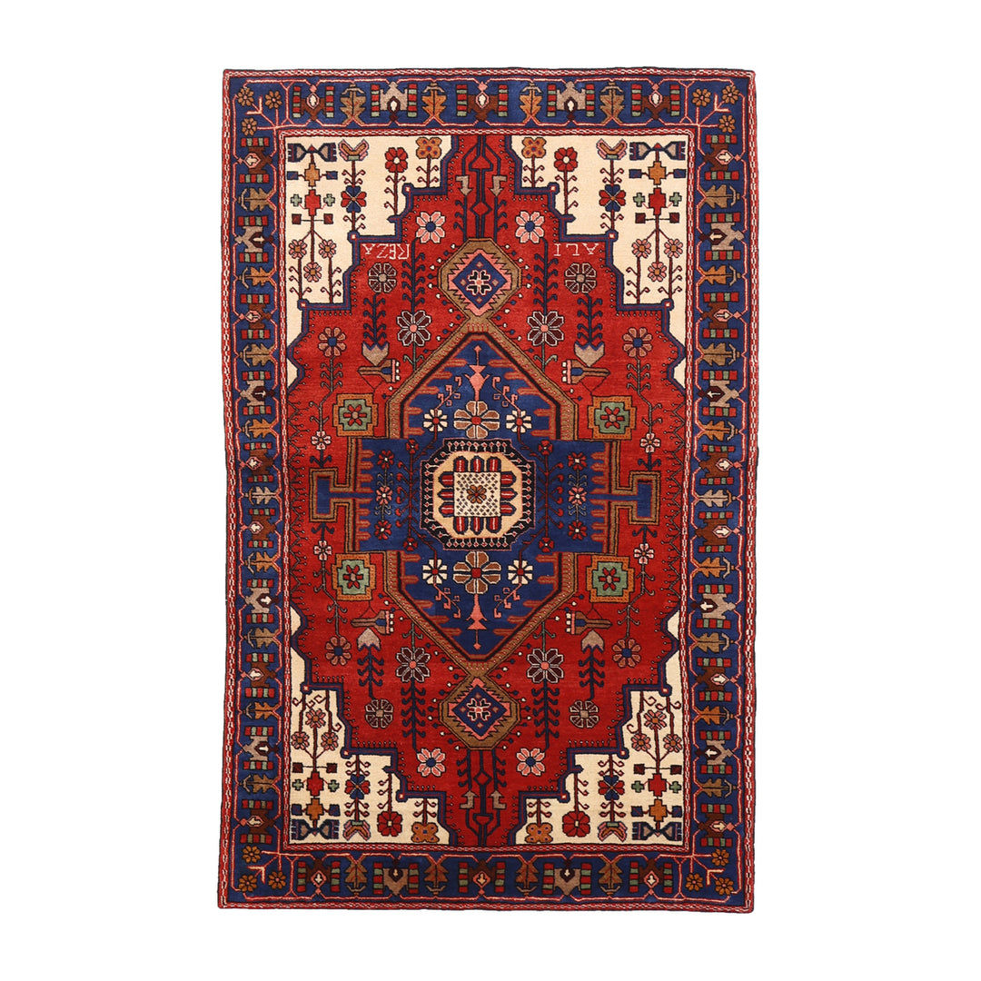 ペルシャ絨毯（イラン産）ナハーバンド　216×137cm（FL-70156）