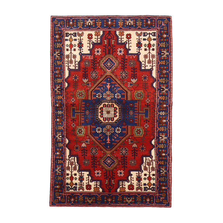 ペルシャ絨毯（イラン産）ナハーバンド　216×137cm（FL-70156）