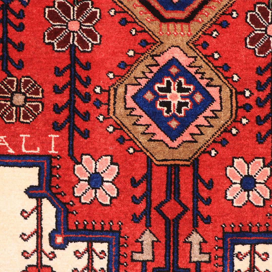 ペルシャ絨毯（イラン産）ナハーバンド　216×137cm（FL-70156）