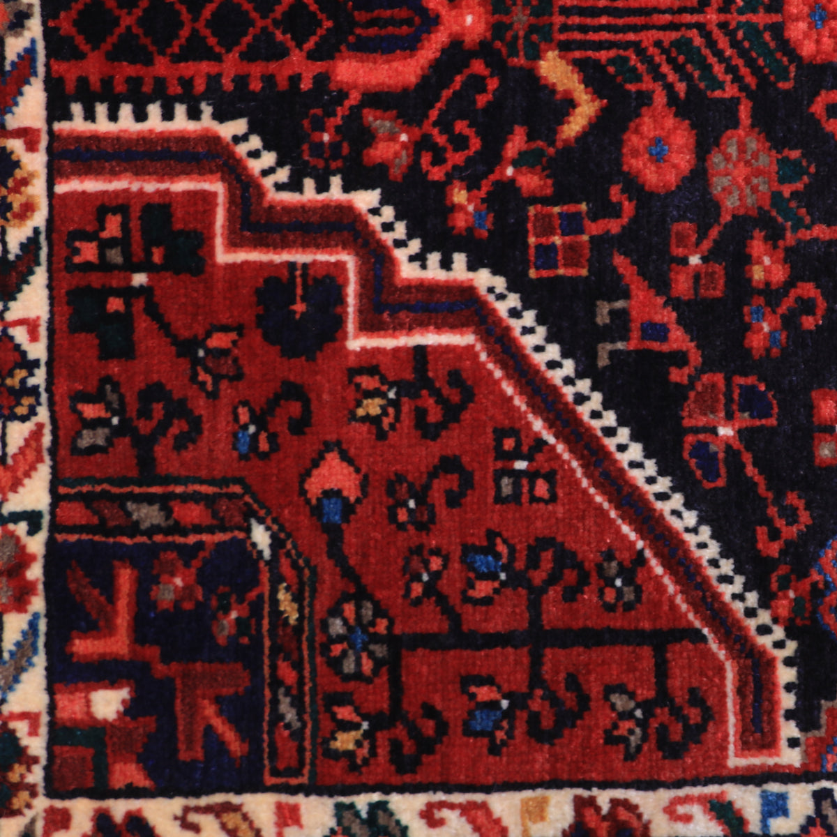 ペルシャ絨毯 (トゥイセルカーン) 186×119cm（FL-70158） – ギャッベ