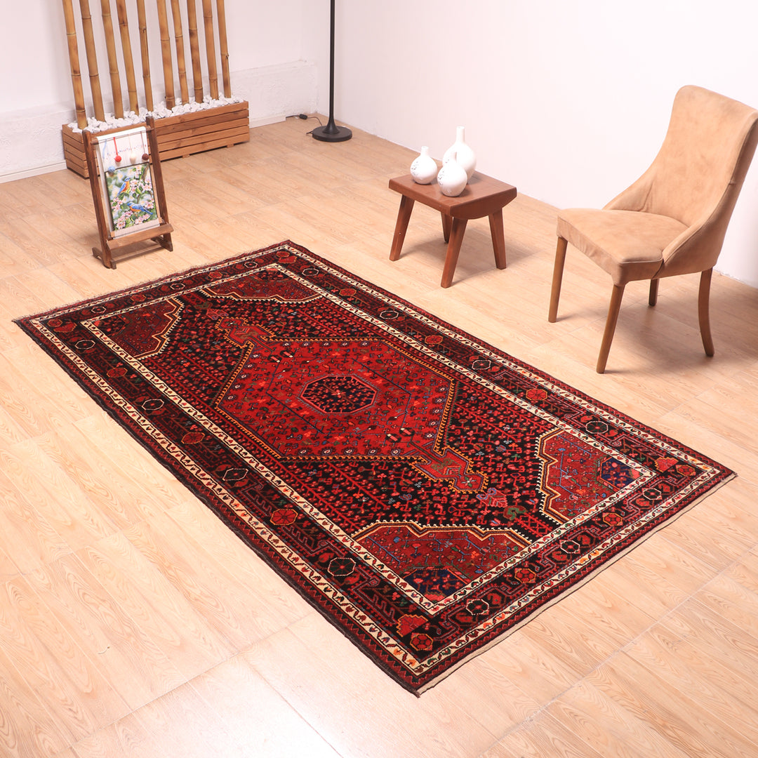 ペルシャ絨毯（イラン産）トゥイセルカーン　232×136cm（FL-70161）