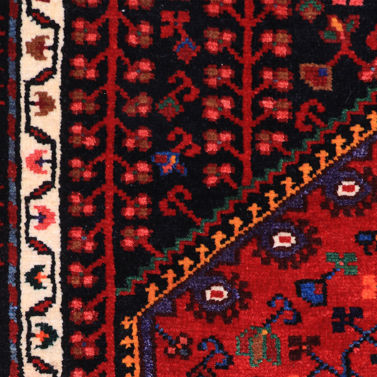 ペルシャ絨毯 (トゥイセルカーン) 232×136cm（FL-70161） – ギャッベ