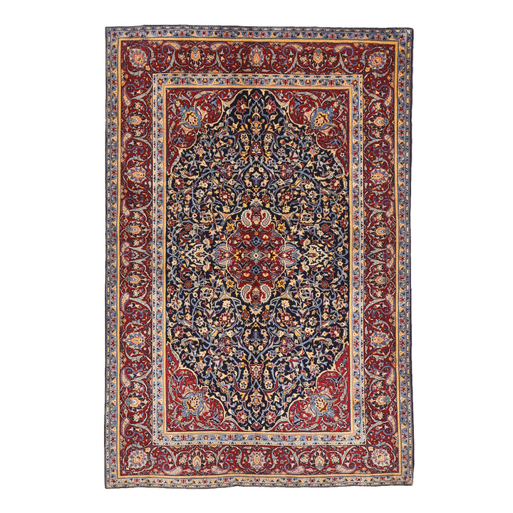ペルシャ絨毯（イラン産）カーシャーン　208×138cm（FL-70163）