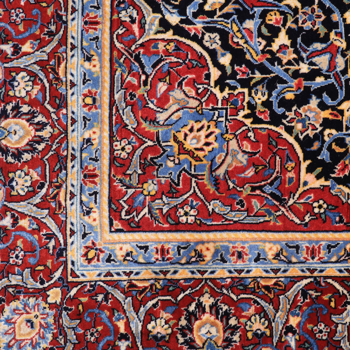 ペルシャ絨毯 (カーシャーン) 208×138cm（FL-70163） – ギャッベ