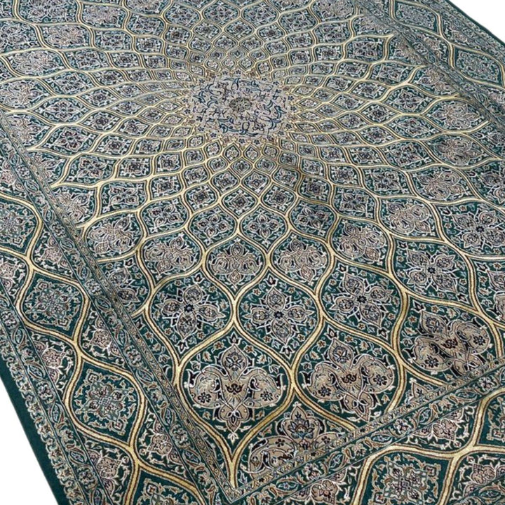 最高級ペルシャ絨毯（ナイン産）ハビビアン工房　241×165cm（FL-70362）
