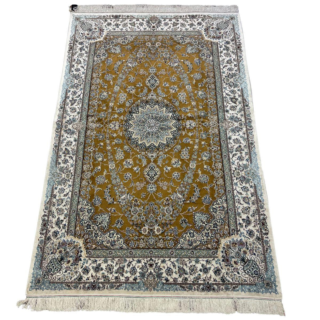 最高級ペルシャ絨毯（ナイン産）ハビビアン工房　227×147cm（FL-70363）