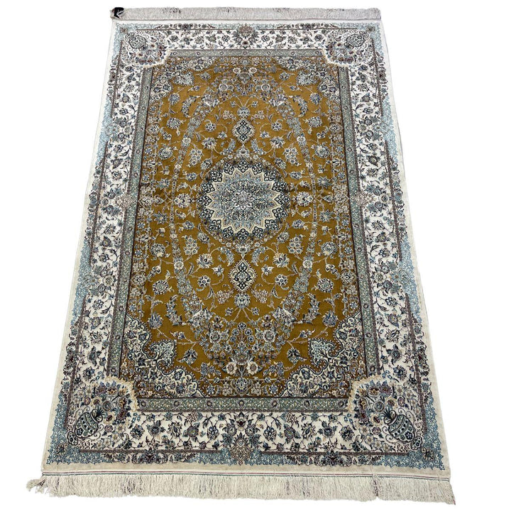 最高級ペルシャ絨毯（ナイン産）ハビビアン工房　227×147cm（FL-70363）