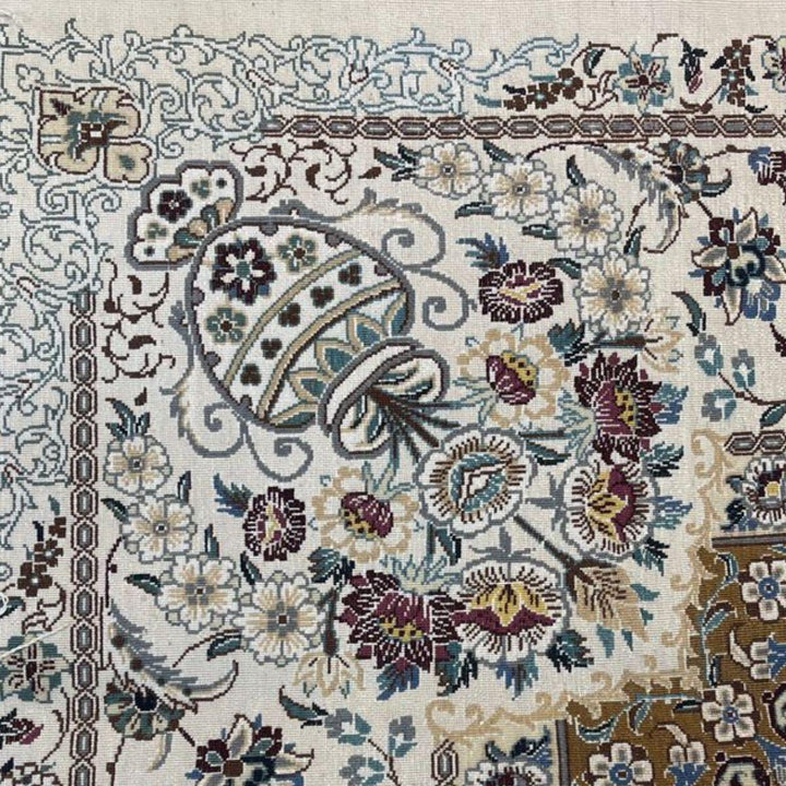 最高級ペルシャ絨毯（ナイン産）ハビビアン工房　227×147cm（FL-70363）