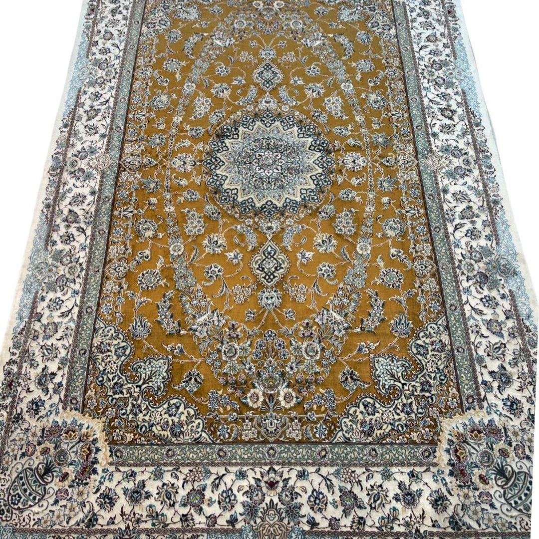 最高級ペルシャ絨毯（ナイン産）ハビビアン工房　227×147cm（FL-70363）