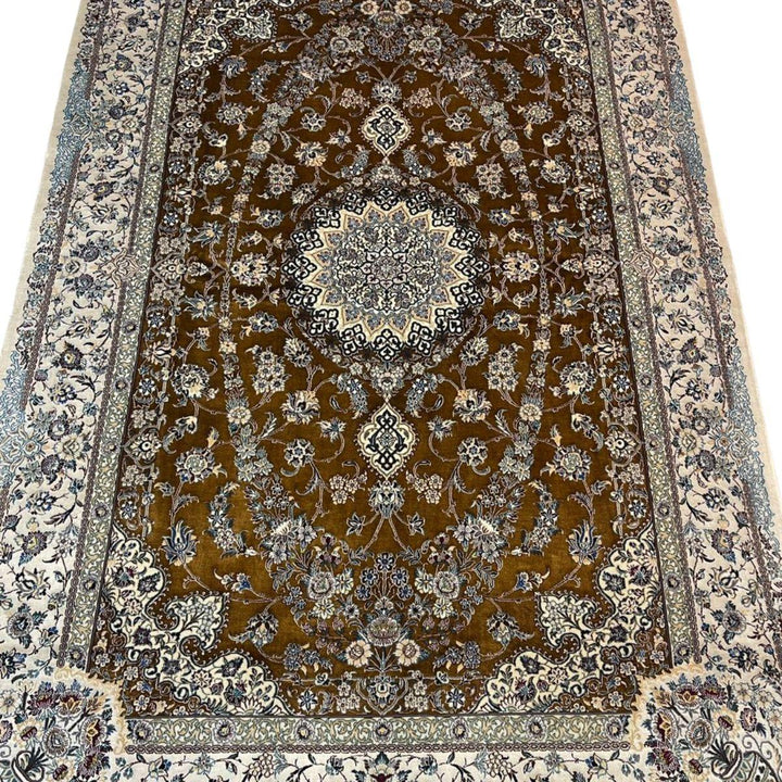 最高級ペルシャ絨毯（ナイン産）ハビビアン工房　227×147cm（FL-70363）